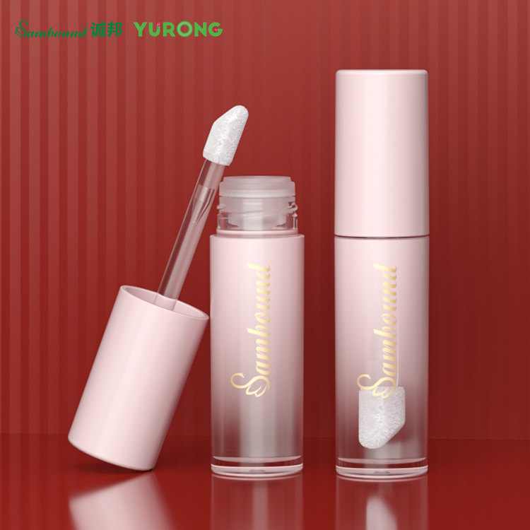 Custom liquid lipstick tube container 5ml pink
